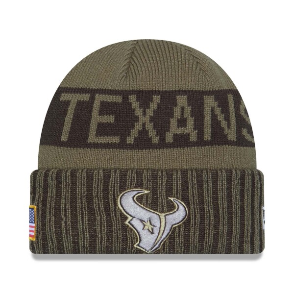 New Era Pánská zimní čepice Houston Texans NFL 2025 Salute to Service Sport