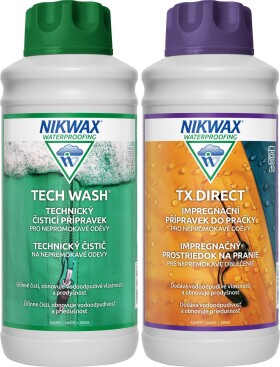 NIKWAX sada Tech Wash a TX.Direct (1000 + 1000 ml)