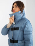 Světle modrá zimní bunda s odepínacími rukávy Factory Price (TR8139) odstíny modré XL (42)