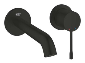 GROHE - Essence New Umyvadlová baterie pod omítku, 2-otvorová instalace, matná černá 194082431