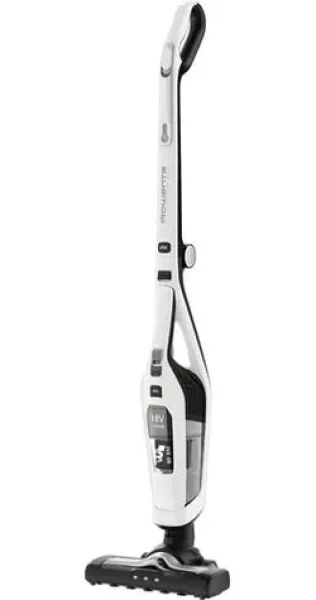 Rowenta RH6737 bílá / vysavač tyčový / bezdrátový / LED osvětlení / 0.6l / Li-ion / 79 dB / provoz 40 min (RH6737)