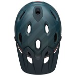 Cyklistická helma Bell Super DH Spherical matte blue/crimson M