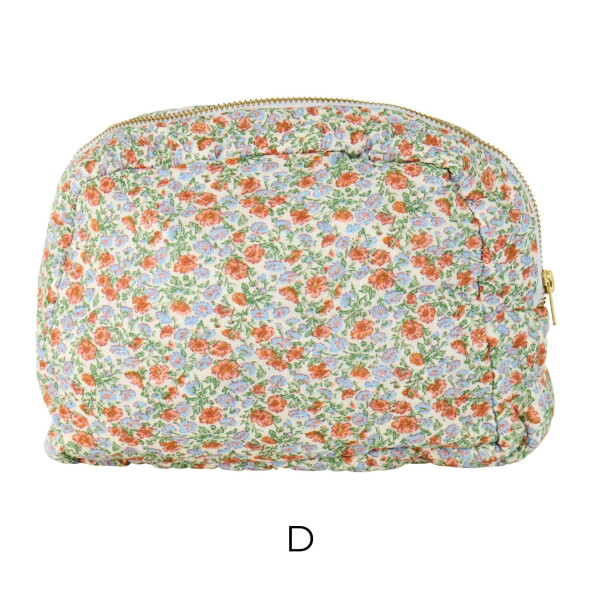 Ib Laursen Prošívaná kosmetická taštička Patterns D, multi barva, textil