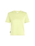 ICEBREAKER Wmns Mer 150 Tech Lite III SS Crop Tee, Citrine (vzorek) velikost: S