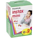 Fujifilm Instax mini evo hnědá / Instantní fotoaparát / LCD / CMOS / 2560 x 1920 / formát papíru 86 x 56 mm / ISO 1600 (16812508)