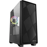 Sharkoon VS8 RGB černá / ATX / 2x USB 3.0 / 1x USB-C /3x 120mm / bez zdroje / průhledná bočnice (4044951039081)