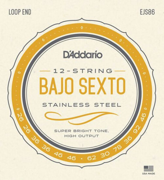 D'Addario EJS86