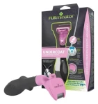 FURminator Vyčesávací hrablo pro malá zvířata / Hrablo na srst / králíci, fretky, morčata