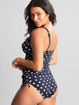 Vrchní díl plavek Swimwear Anya Riva Spot Balconnet Tankini navy/vanilla SW1451 70HH