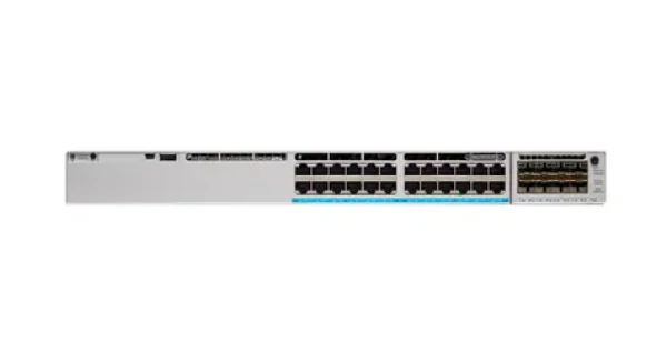 Cisco Catalyst 9300L-24P / Switch / 24x RJ-45 10/100/1000 / 8x mGig / 4x10G uplink / Network Essentials (C9300L-24UXG-4X-E)