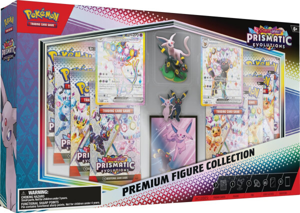 Pokémon TCG: Scarlet & Violet 8.5 Prismatic Evolutions - Premium Figure Collection