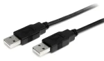 StarTech USB-A (M) - USB-A (M) 1 m černá / Kabel / USB 2.0 (USB2AA1M)