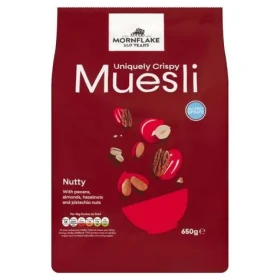 Chrumkavé Müsli Nutty 650 g - Mornflake (650 g) (36649-1-650 g)