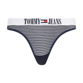 Dámská tanga TJ Archive Lace UW0UW04571-C87 - Tommy Hilfiger L