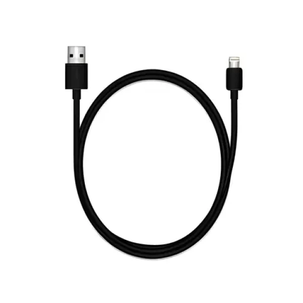 MediaRange USB-A - Lightning černá / Datový kabel / 1 m / MFi / USB 2.0 (MRCS137)
