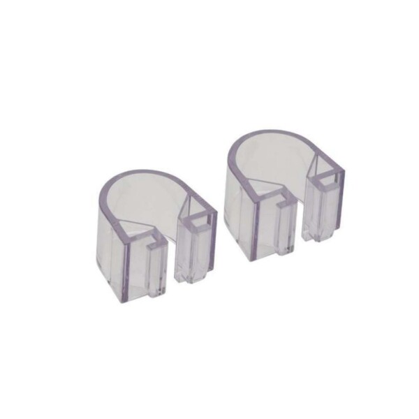 HANSGROHE - Příslušenství Svorky, průměr 25 mm, pro misky na mýdlo Casetta'D, 2 ks, čirá 96192000
