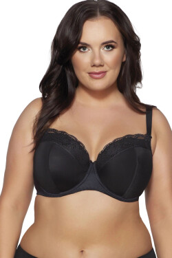 Dámská podprsenka 2112 Azalea black plus - AVA černá 75/J