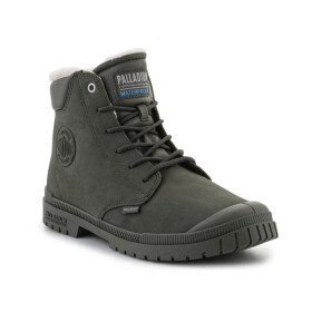 Palladium SP20 Cuff Leather Waterproof WL U 79067-325-M Olive Night boty EU 36