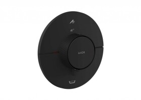 AXOR - ShowerSelect ID Termostatická baterie pod omítku, pro 2 spotřebiče, matná černá 36751670