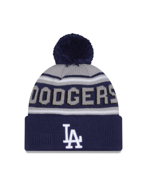 New Era Pánská zimní čepice Los Angeles Dodgers MLB Pom Wordmark