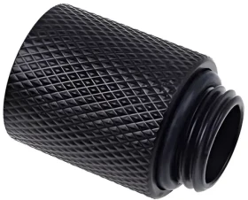 Alphacool Eiszapfen 20mm G1/4 černá / Prodlužovací šroubení / Vodní chlazení / Mosaz / Rovné (17256)