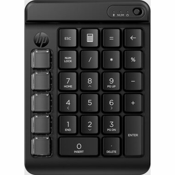 HP 435 Programmable WLBT Keypad černá / Bezdrátová numerická klávesnice / Bluetooth (7N7C3AA)