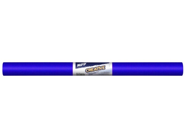 Krepový papír modrý tmavý 50 cm x 200 cm Krepový papír modrý tmavý 50 cm x 200 cm