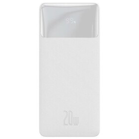 Baseus Bipow PowerBank 10000 mAh bílá / 20W / USB-A výstup / 1x USB-C výstupvstup (PPBD050502)