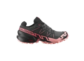 Salomon Speedcross 6 GTX dámská běžecká obuv Nine Iron/Black/Flamingo Pink vel. 41 1/3 (UK 7.5)