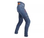 Dámské moto džíny Trilobite Parado monolayer Aaa slim fit blue (Prodloužené) - 26 / modrá