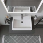 DURAVIT - Vero Umyvadlo na desku, 60x47 cm, s přepadem, s otvorem pro baterii, bílá 0452600000