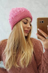 Bubble hat K219 světle růžová UNI