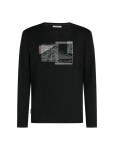 Pánské merino triko s dlouhým rukávem ICEBREAKER Mens 150 Tech Lite LS Tee Peak Bal, Black velikost: M