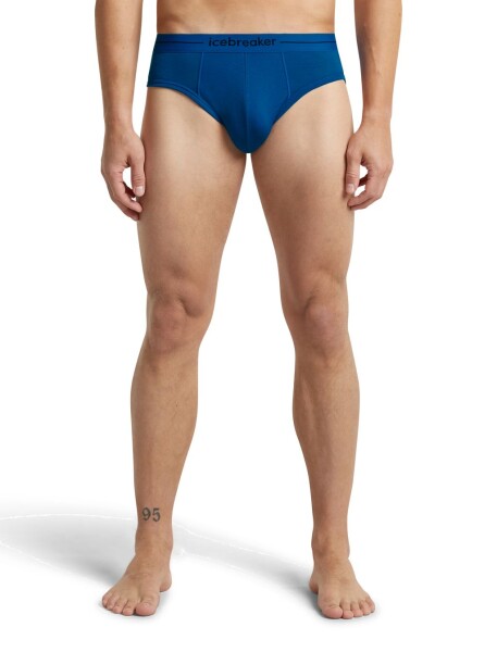 Pánské slipy ICEBREAKER Mens Anatomica Briefs, Lazurite velikost: XL