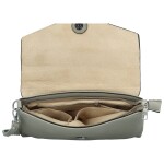 Stylová dámská koženková crossbody kabelka Loren, šedá