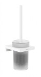 HANSGROHE - AddStoris WC štětka nástěnná, matné sklo/bílá mat 41752700
