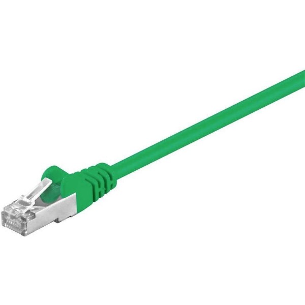 MicroConnect STP507G RJ45 síťové kabely, propojovací kabely 7 m zelená 1 ks
