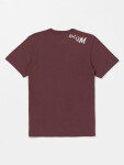 Volcom Held MERLOT pánské tričko krátkým rukávem