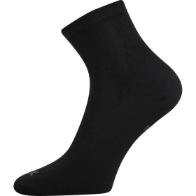 VOXX Ponožky nižší slabé REGULAR se stříbrem ČERNÉ (3 páry) 35-38 110199