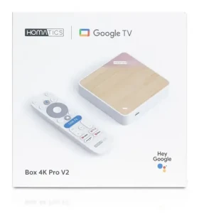 Homatics Box 4K Pro V2 AI-SR / Multimediální přehrávač / Google TV / 4K Ultra HD / Wi-Fi 6 / 64GB / 4GB RAM (HOMATICS BOX PRO V2)