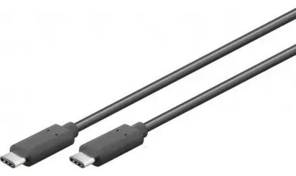 Goobay 66509 USB-C černá / Kabel / USB-C - USB-C / 3 m / Gen 1 (66509)
