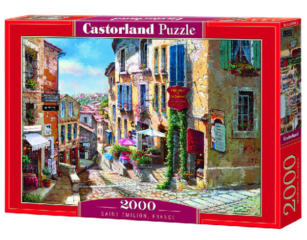 Puzzle Castorland 2000 dílků - Saint Émilion, Francie