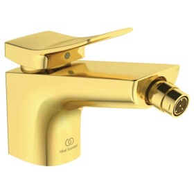 IDEAL STANDARD - Conca Tap Bidetová baterie s výpustí, Brushed Gold BC760A2