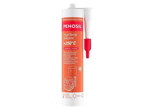 Silikon vysokoteplotní PENOSIL 250°C červený 280ml