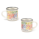 Set hrnečků Espresso for two - After rain