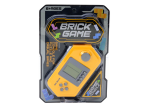 Mamido Elektronická herní konzole Tetris Brick Game šedo-žlutá