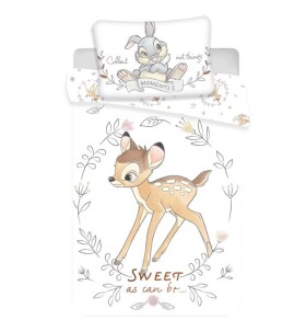 Jerry Fabrics povlečení do postýlky Bambi Sweet baby 135x100 cm