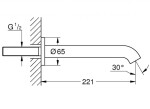 GROHE - Essence New Vanová vpusť, supersteel 13449DC1