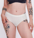 Dámské kalhotky GO Casual Midi - WHITE - bílé 00GZ - SLOGGI WHITE L