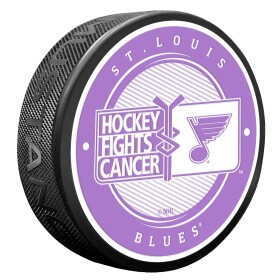 Mustang Puk St. Louis Blues NHL Hockey Fights Cancer